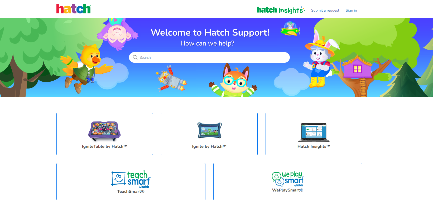 hatchsupport